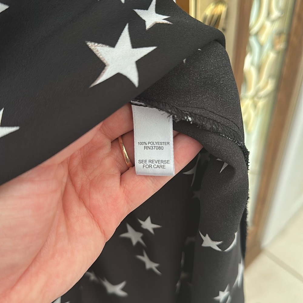 đ 006 Cato Sz L Hi-Lo Sheer Top đ - Picture 8 of 8
